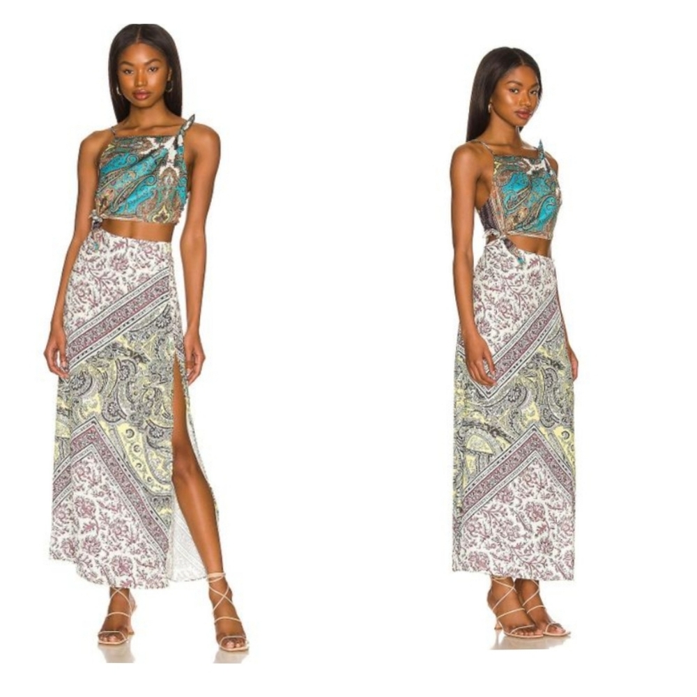 FREE PEOPLE Ingrid Midi Dress - Picture 2 of 13